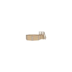 Sparset Holzpool 593 B 376 x 476 cm*Weka New