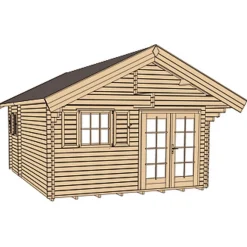 Weekendhaus 155 45 mm PanoramaDT^Weka Online