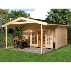 Weka Weekendhaus 137 A Größe 1/2 460 x 510 x 262 cm