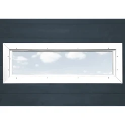 Zusatzfenster für Gartenhaus „21/28 mm“, weiß*Weka Discount