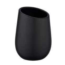 Wenko Bad-Accessoire-Set Badi Schwarz Keramik