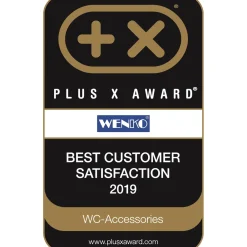 Wenko Bad-Accessoire-Set Badi Schwarz Keramik