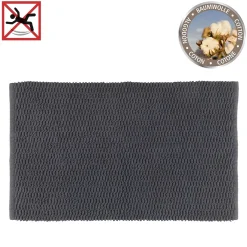 Wenko Badematte Mona Dunkelgrau Badvorleger 50 x 80 cm Grau