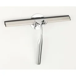 Wenko Badezimmerwischer Terni Plus Duschabzieher mit Turbo-Loc Wandbefestigung zum Ankleben