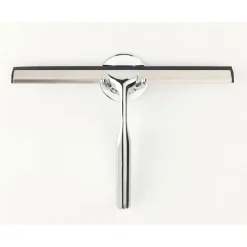 Wenko Badezimmerwischer Terni Plus Duschabzieher mit Turbo-Loc Wandbefestigung zum Ankleben