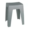 Wenko Badhocker Kumba Grau Stabile Qualität aus Kunststoff