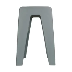 Wenko Badhocker Kumba Grau Stabile Qualität aus Kunststoff