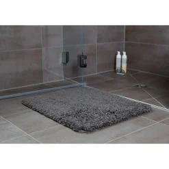 Badteppich Belize Mouse Grey 55 x 65 cm Mikrofaser^Wenko Clearance