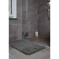 Badteppich Belize Mouse Grey 55 x 65 cm Mikrofaser^Wenko Clearance