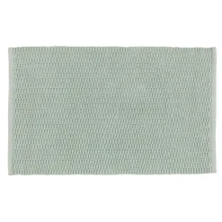 Wenko Badteppich Mona Hellgrün Baumwolle 50 x 80 cm