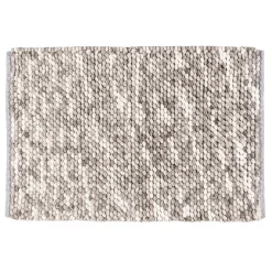 Wenko Badteppich Urdu Taupe 60 x 90 cm Mit Melagne-Effekt