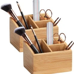 Wenko Bambus Organizer Terra 3 Fächer 2er Set