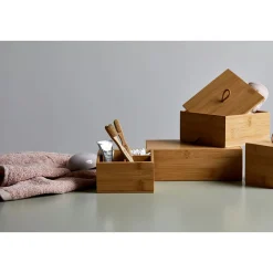 Wenko Bambus Organizer Terra 3 Fächer 2er Set