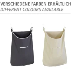 Über-Tür Wäschesammler Canguro Grau 65 l^Wenko Outlet
