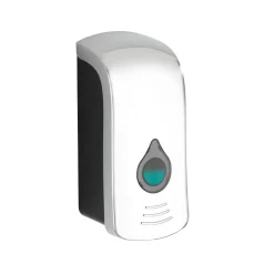 Wenko Desinfektionsmittel-Spender Ranera L Chrom Seifenspender und Desinfektionsspender Füllmenge 740 ml