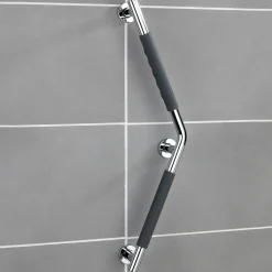 Edelstahl Wandhaltegriff Secura 37 x 37 cm*Wenko New