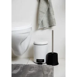 Wenko Kosmetik Treteimer Leman Weiß 3 L 2er Set Kosmetikeimer Mülleimer