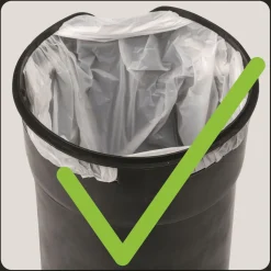 Kosmetik-Treteimer Leman Schwarz 5 L*Wenko Outlet