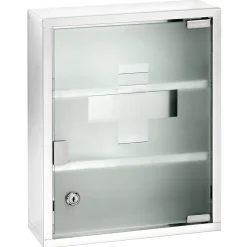 Wenko Medikamentenschrank Edelstahl 30 x 40 cm glänzend