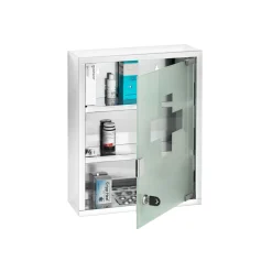 Wenko Medikamentenschrank Edelstahl 30 x 40 cm glänzend