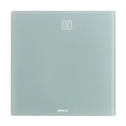 Personenwaage LED Grau digitale Körperwaage mit LED-Display^Wenko Online