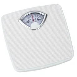 Wenko Personenwaage mechanisch analoge Körperwaage bis 130 kg