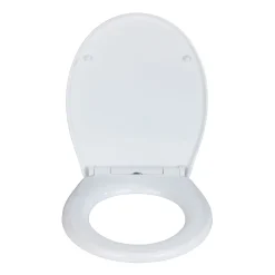 Premium WC-Sitz Korfu bis 300 kg belastbar Thermoplast weiß mit Absenkautomatik*Wenko Discount