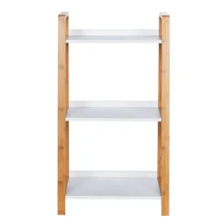 Regal Finja aus Bambus mit 3 Etagen 43 x 76 x 36 cm*Wenko Outlet