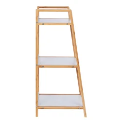 Regal Finja aus Bambus mit 3 Etagen 43 x 76 x 36 cm*Wenko Outlet