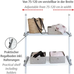 Regalboden Herkules 73-120 cm*Wenko Hot