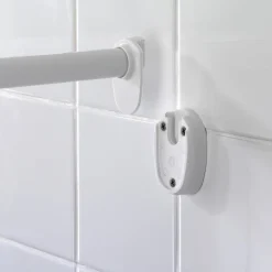 Rundduschstange Weiß 80 x 80 / 90 x 90 cm*Wenko Online