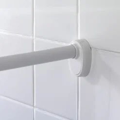 Rundduschstange Weiß 80 x 80 / 90 x 90 cm*Wenko Online
