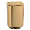 Schwingdeckeleimer Auron Gold Kosmetikeimer mit Schwingdeckel 5,5 l^Wenko Online