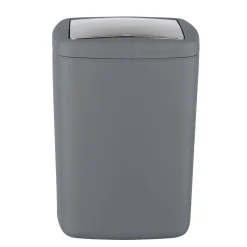 Schwingdeckeleimer Barcelona L Anthrazit Spezialkunststoff absolut bruchsicher 8,5 L^Wenko New