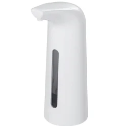 Wenko Sensor Desinfektionsmittel- und Seifenspender Larino automatischer Infrarot Seifen-Dosierer und Desinfektionsspender Füllmenge 400 ml
