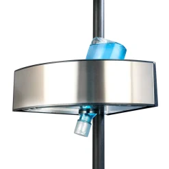 Wenko Teleskop-Duschecke Premium Big Black Edelstahl rostfrei