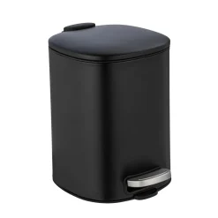 Treteimer Alassio Schwarz 5 L Easy-Close Absenkautomtik*Wenko Discount