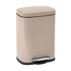 Treteimer Leno Taupe 5 L Kosmetikeimer Abfalleimer*Wenko New