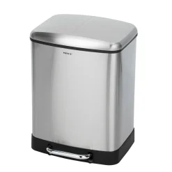 Treteimer Studio Easy-Close Duo Edelstahl 2 x 12 L rostfrei Absenkautomatik*Wenko Online