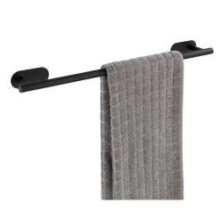Turbo-Loc Edelstahl Badetuchstange Uno Orea Black Matt Handtuchstange Befestigen ohne bohren^Wenko Best