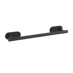 Turbo-Loc Edelstahl Badetuchstange Orea Black Matt Handtuchhalter Befestigen ohne bohren^Wenko Outlet