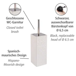 WC-Garnitur Cordoba Weiß Keramik*Wenko Online