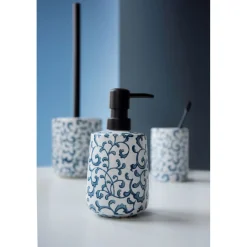 WC-Garnitur Mirabello Keramik WC-Bürstenhalter handbemalt^Wenko Discount