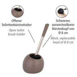 WC-Garnitur Polaris Taupe matt aus hochwertiger Keramik*Wenko Best