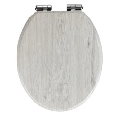 WC-Sitz Eiche Grau mit Absenkautomatik^Wenko Hot