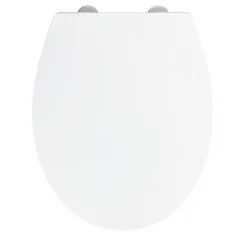 Wenko WC-Sitz Ostuni belastbar mit 300 kg Thermoplast mit Absenkautomatik