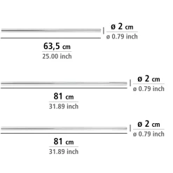 Winkelstange Universal Chrom 20 mm*Wenko Hot