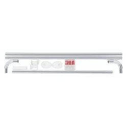 Wenko Winkelstange Universal extra stark Chrom variabel 25 mm