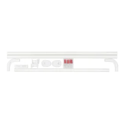 Winkelstange Universal extra stark Weiß variabel 25 mm*Wenko Online