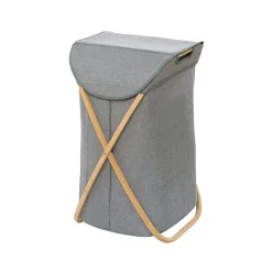 Wenko Wäschesammler Bahari aus Bambus Wäschekorb 79 l